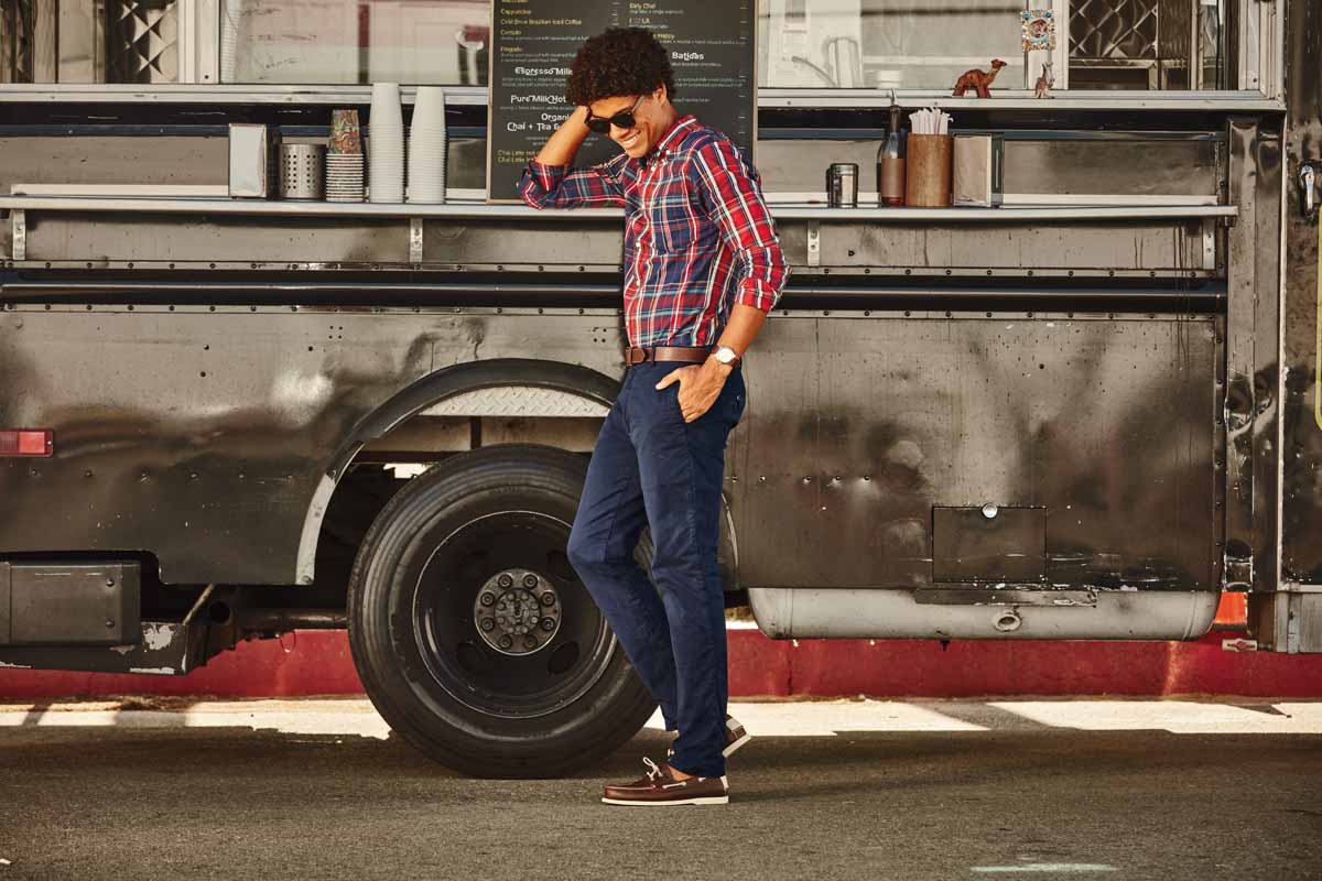 Streetstyle Modetrend Herren
